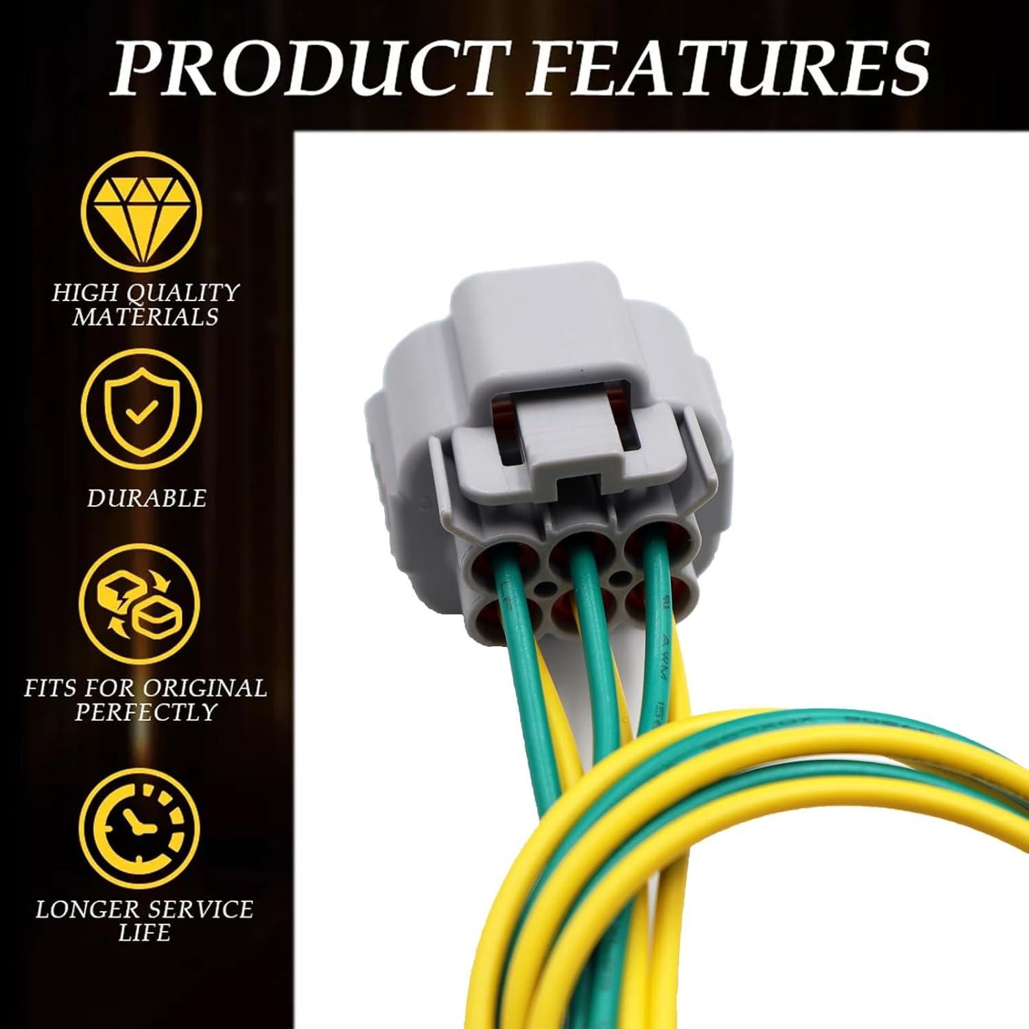 Conectores eléctricos Toyota Corolla 2020-2021 3 Piezas