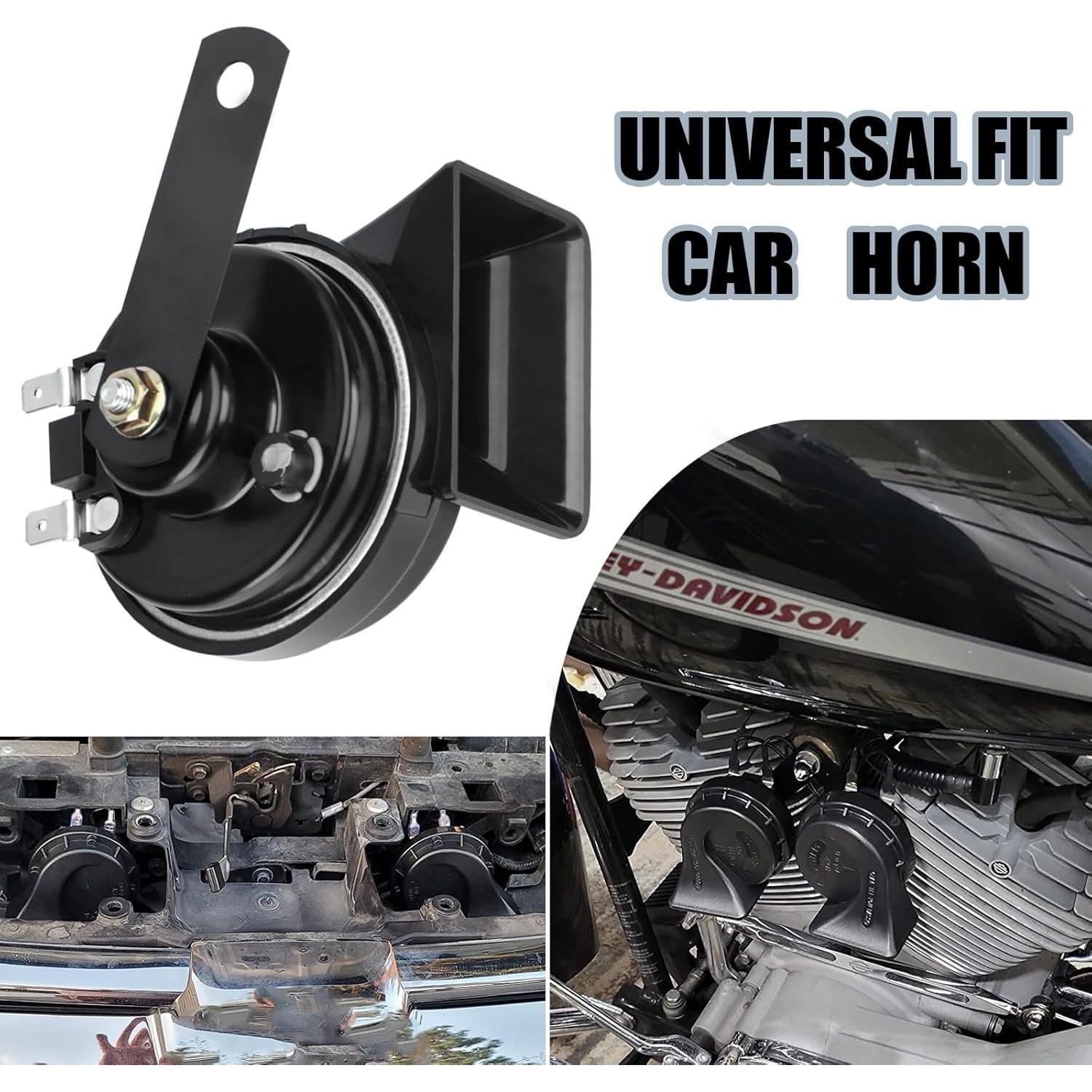 Kit de bocina de caracol eléctrica SEINECA 12V 130dB