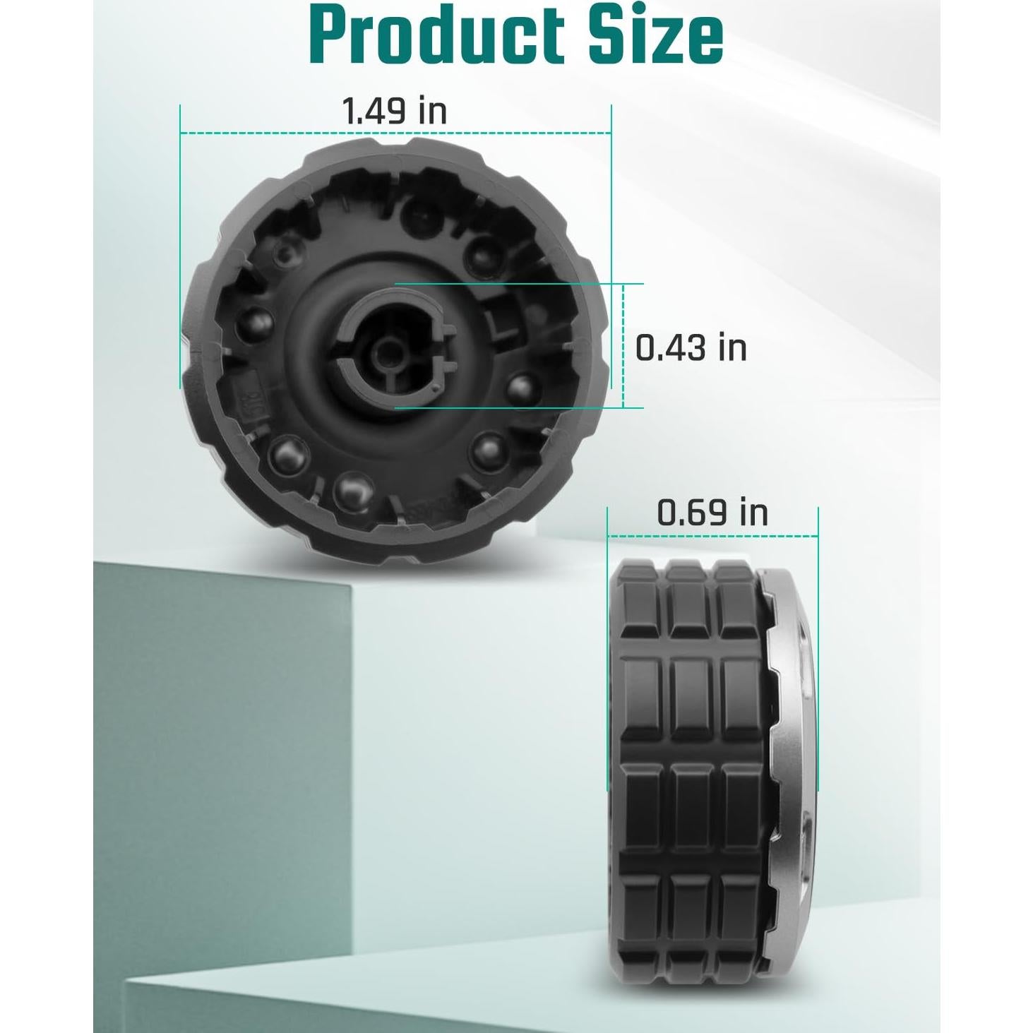 Botón de Volumen Pantalla Toyota Tundra Sequoia 14" 2022-2025