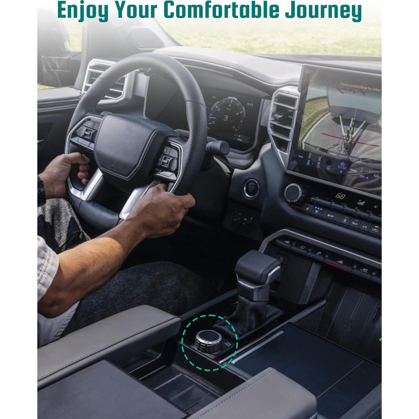 Botón de Volumen Pantalla Toyota Tundra Sequoia 14" 2022-2025