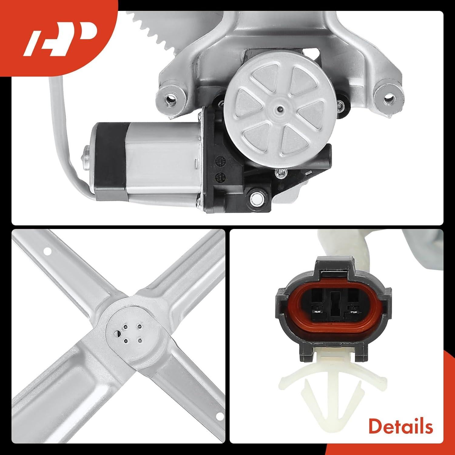 Regulador de Ventana Eléctrico A-Premium Toyota Tundra 2005-2006