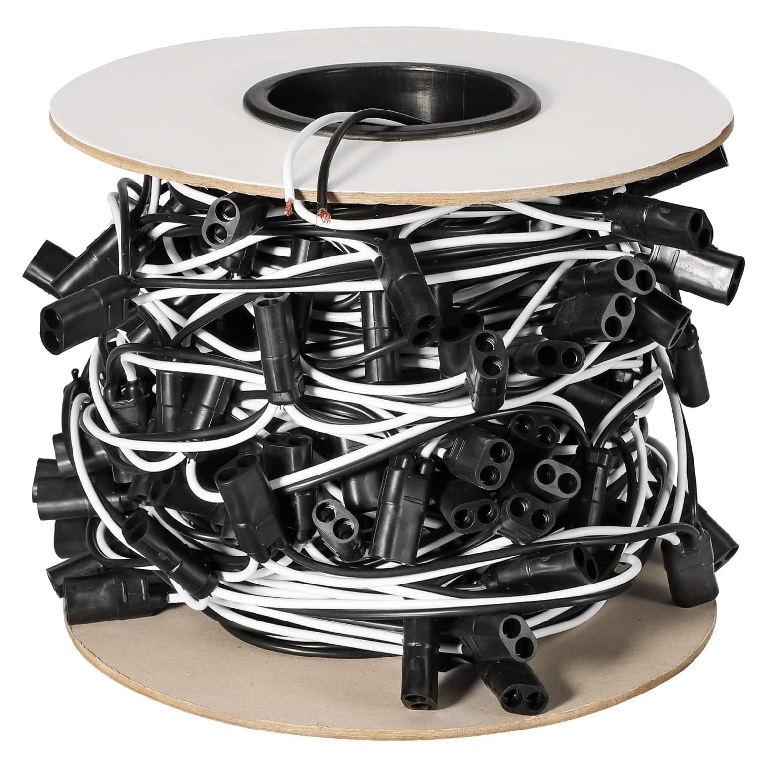 Cableado Doble Conector Hembra Partsam 150 Enchufes 22,56 m