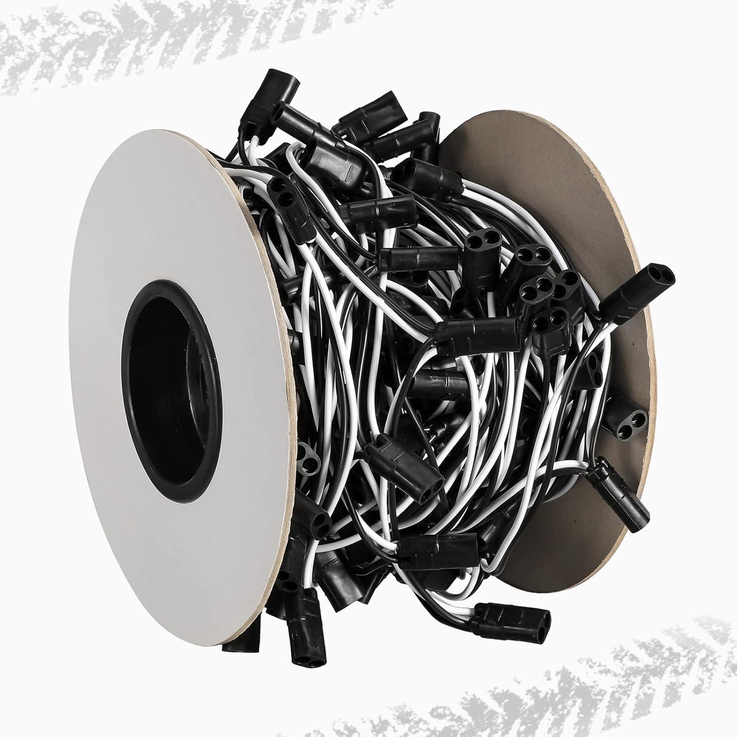 Cableado Doble Conector Hembra Partsam 150 Enchufes 22,56 m