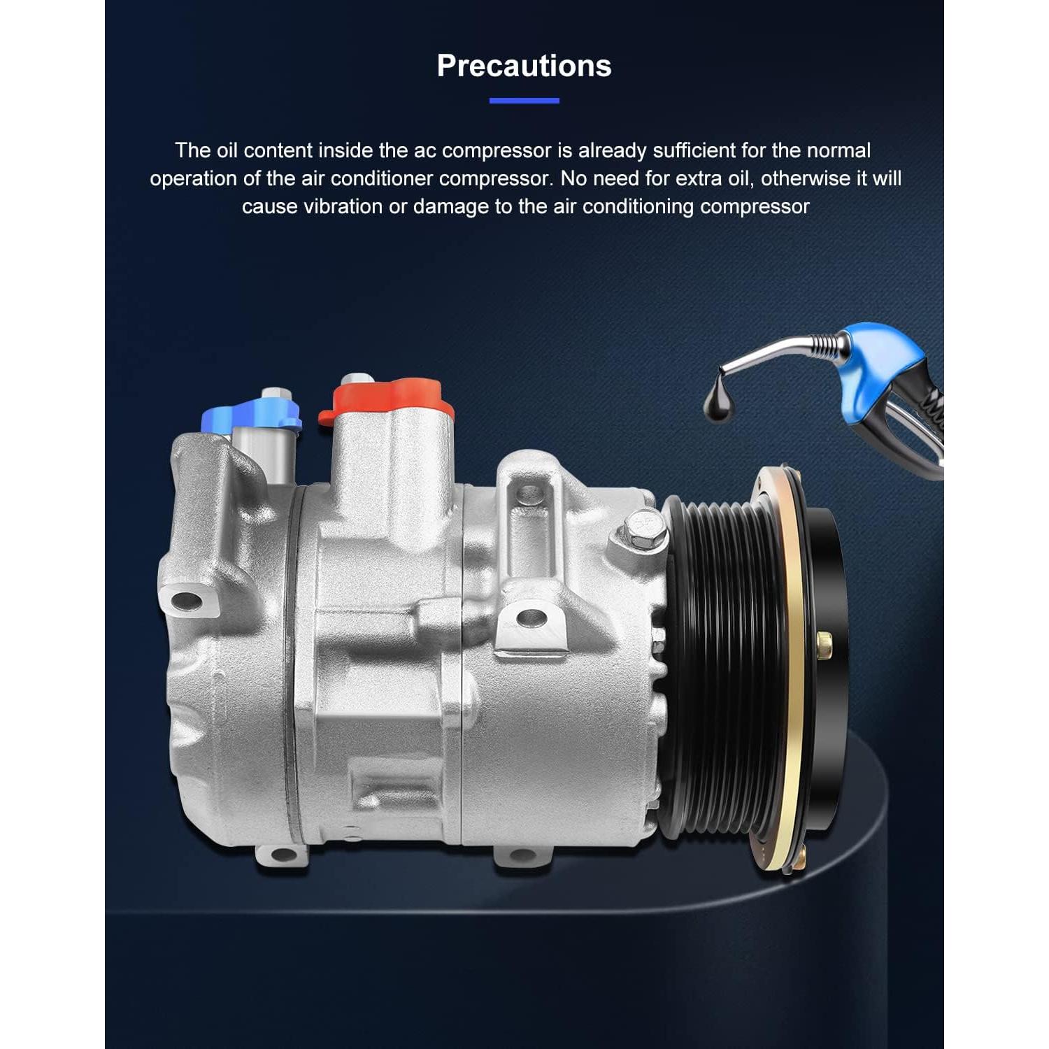 Compresor de A/C ECCPP 2.4L 2006-2009 Toyota Camry RAV4