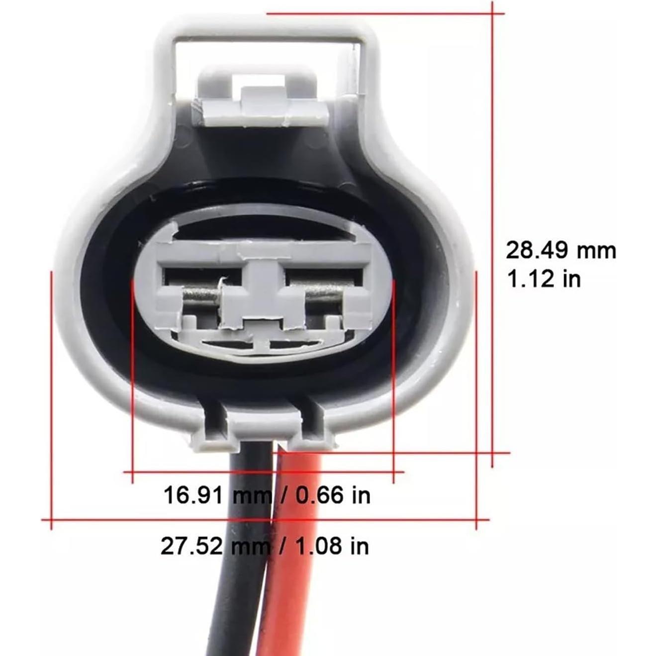 Conector de Ventilador de Refrigeración Radiador GROBARPART 3 Pin