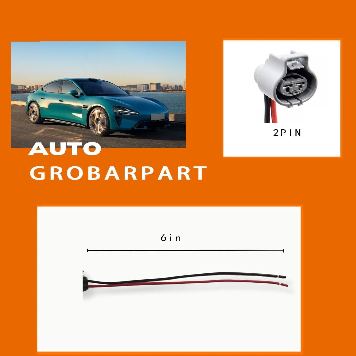 Conector de Ventilador de Refrigeración Radiador GROBARPART 3 Pin