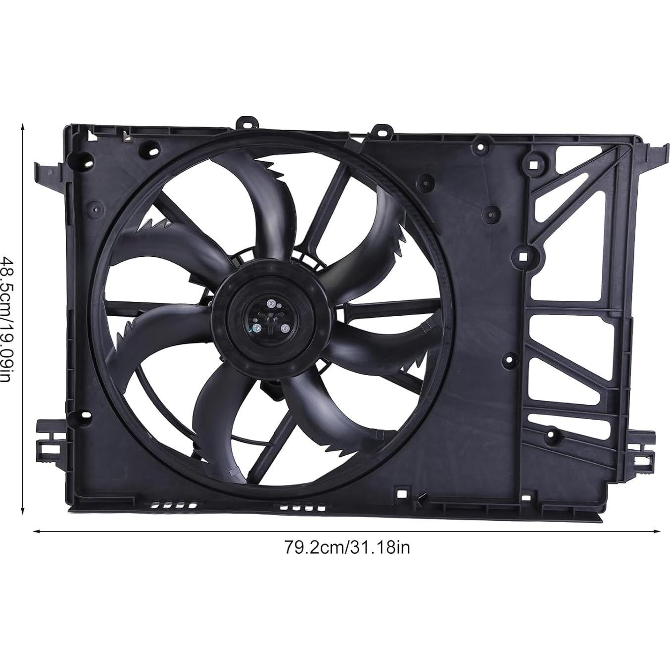 Conjunto Ventilador Enfriamiento Radiador TukboTech para Toyota y Lexus