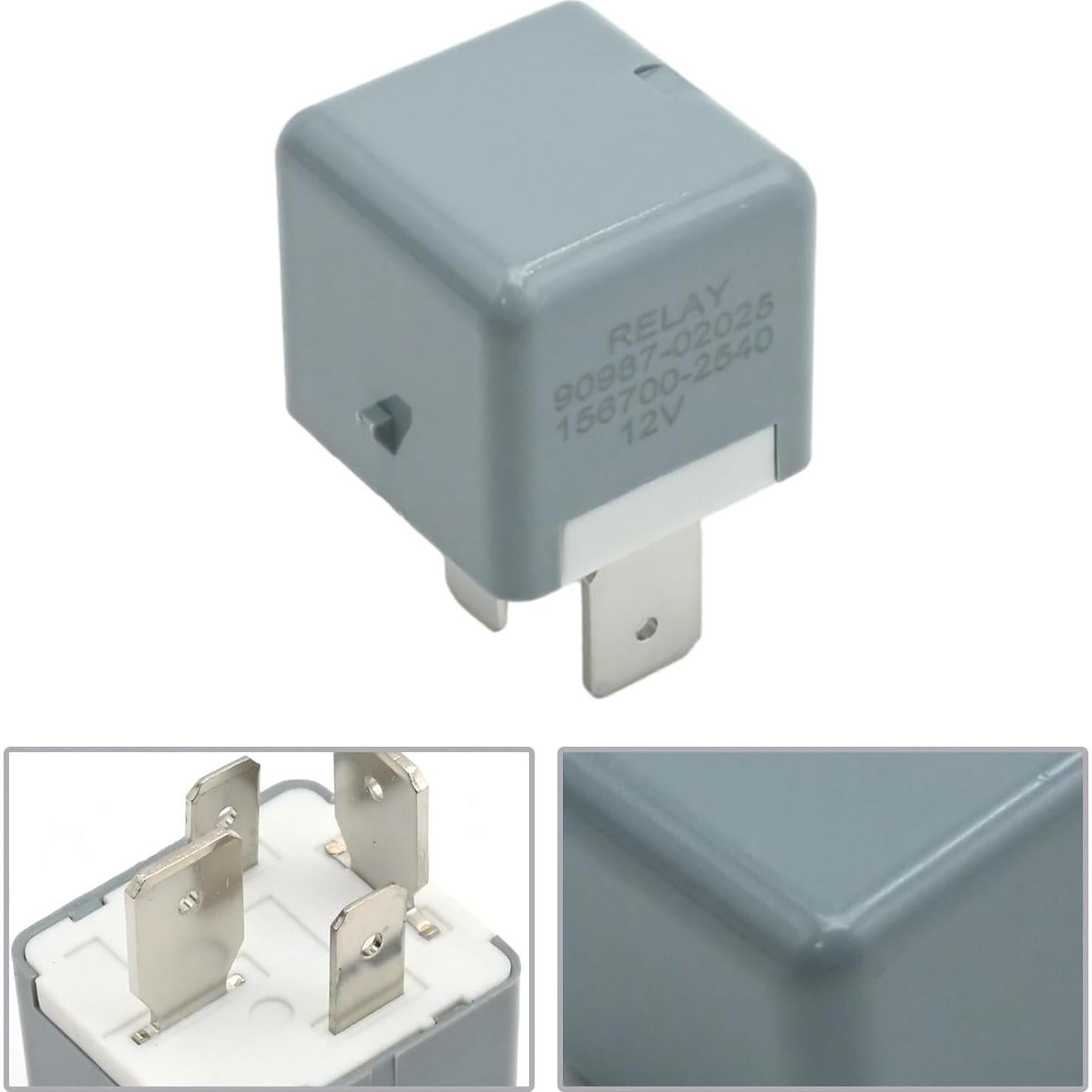 Relé de Ventilador de Enfriamiento 12V DC Hoypeyfiy para Lexus y Toyota