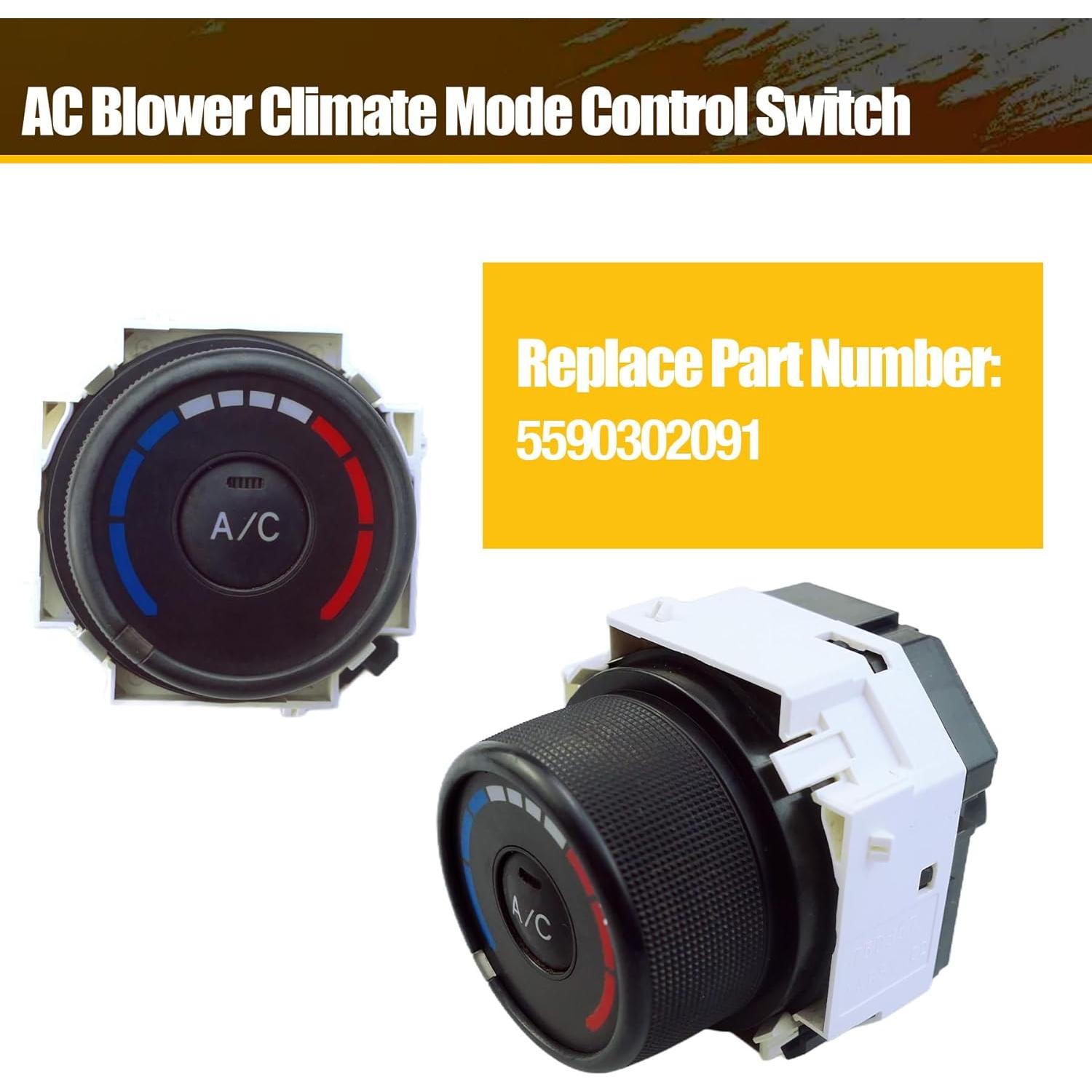 Interruptor Control Clima A/C Sxqddz 5590302091 para Toyota Corolla 2009-2013