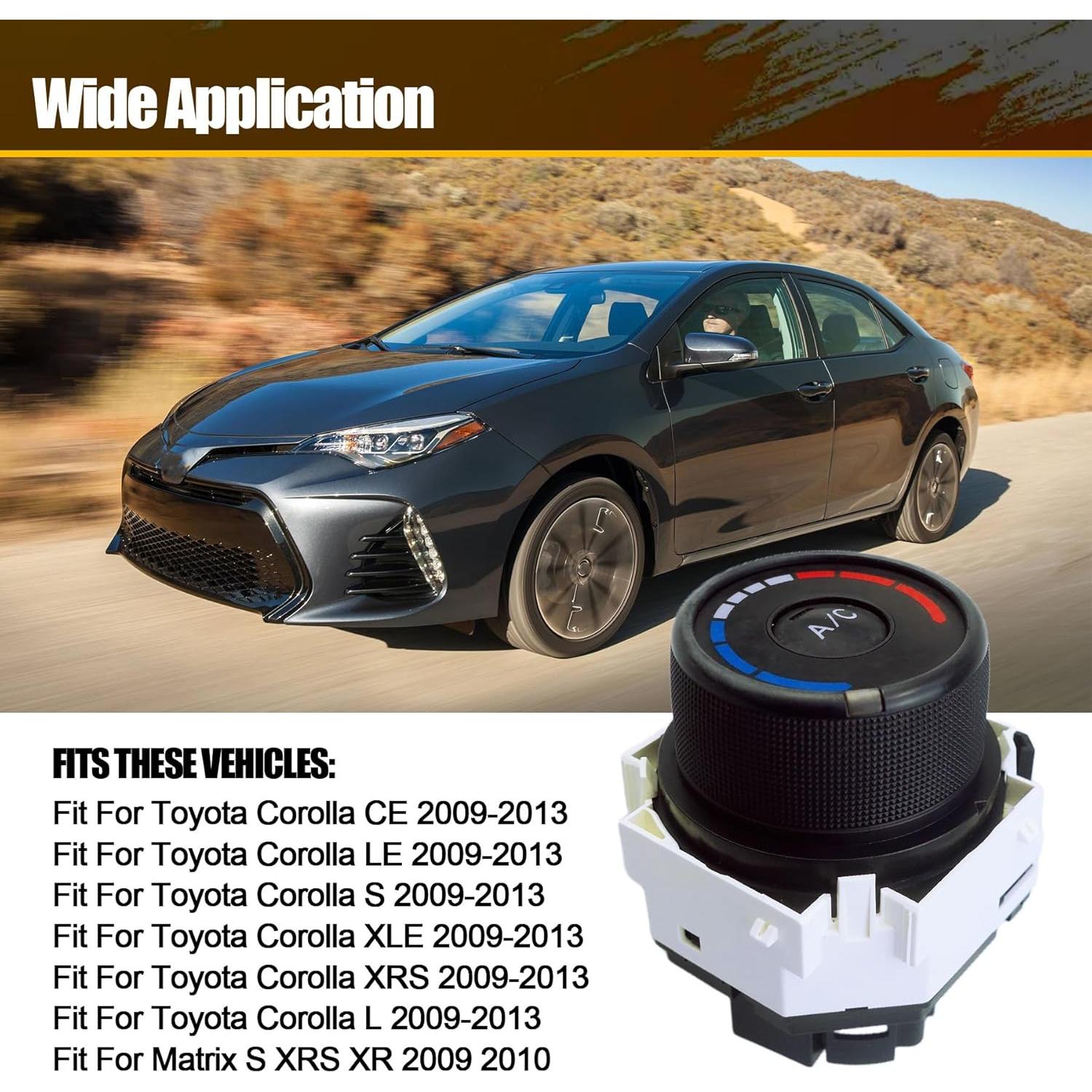 Interruptor Control Clima A/C Sxqddz 5590302091 para Toyota Corolla 2009-2013