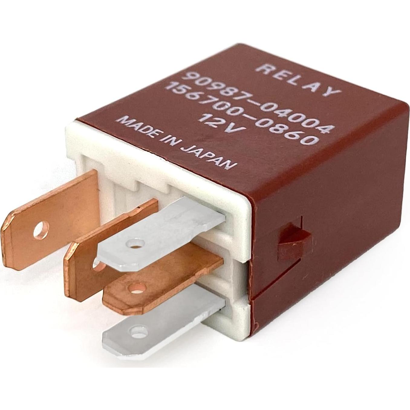 Paquete de 3 Relés Automotrices Sonzrod 40A 12VDC 5 Pines