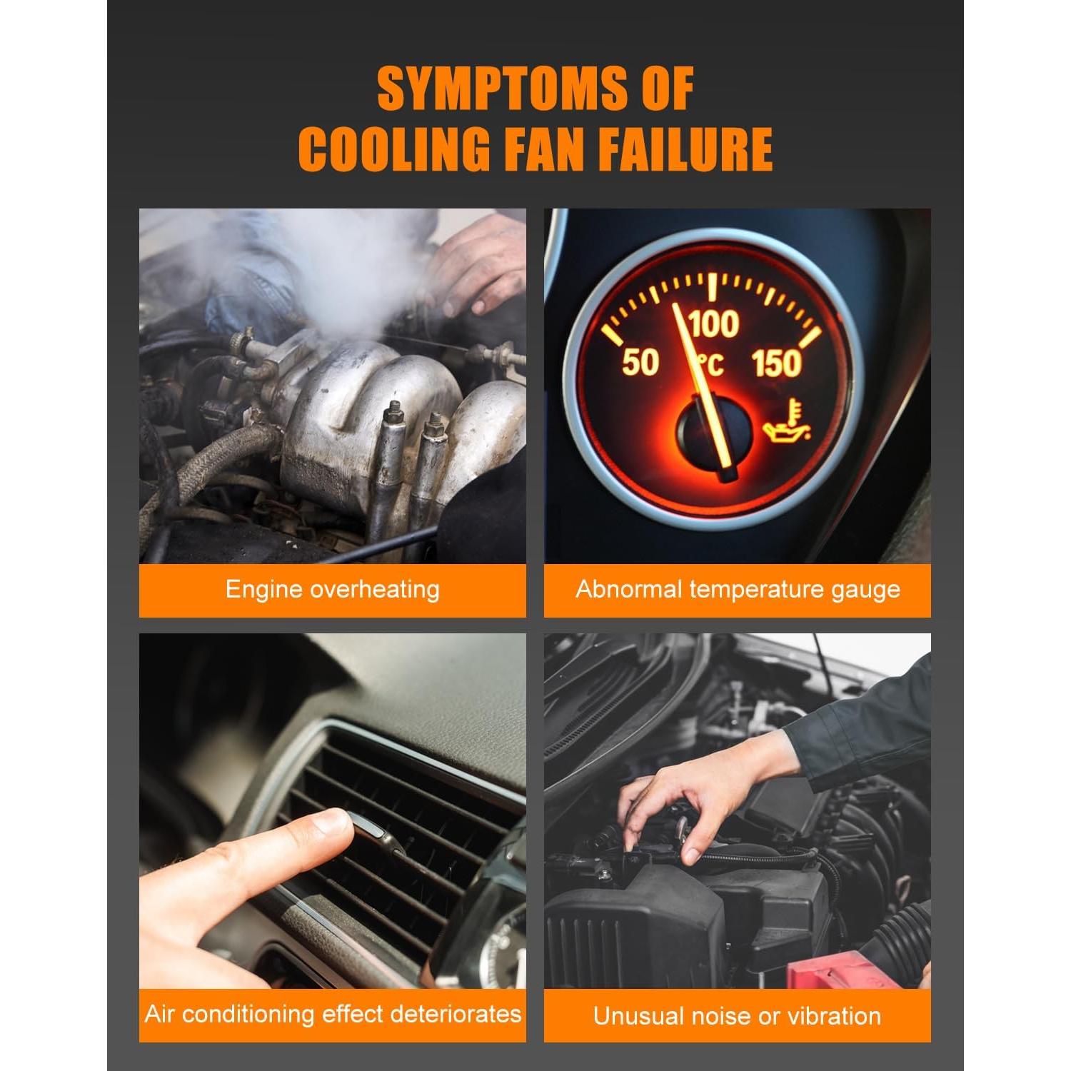 Ventilador de enfriamiento AZHZ para Toyota Camry 2007-2009