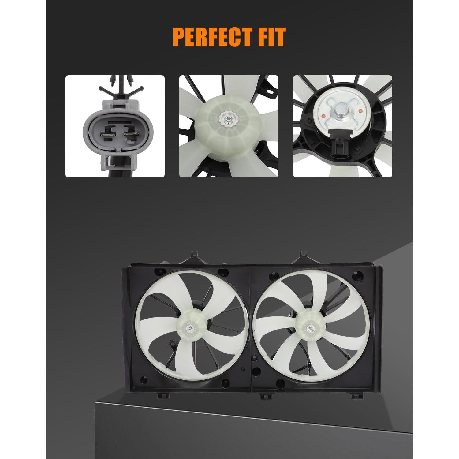 Ventilador de enfriamiento AZHZ para Toyota Camry 2007-2009