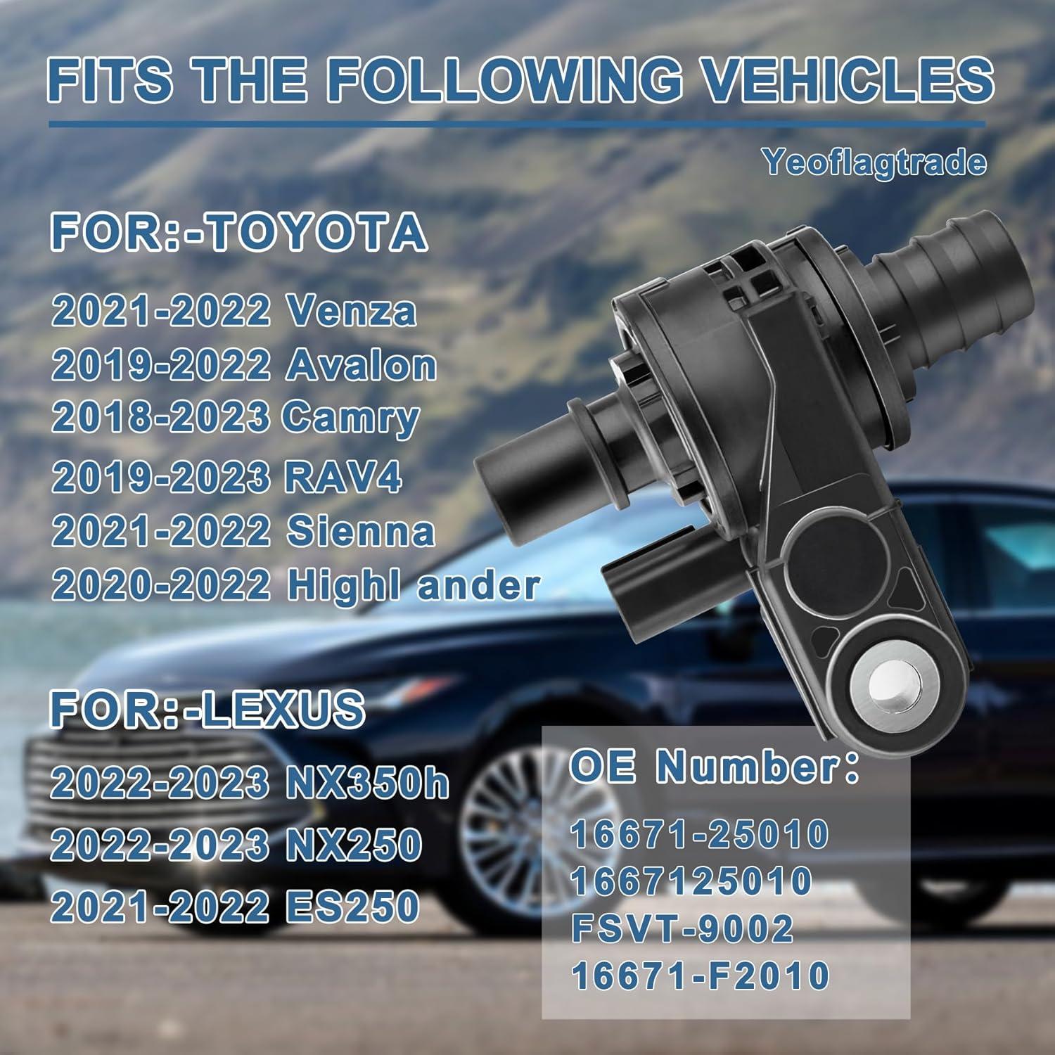 Válvula de Derivación Refrigerante Yeoflagtrade 16671-25010