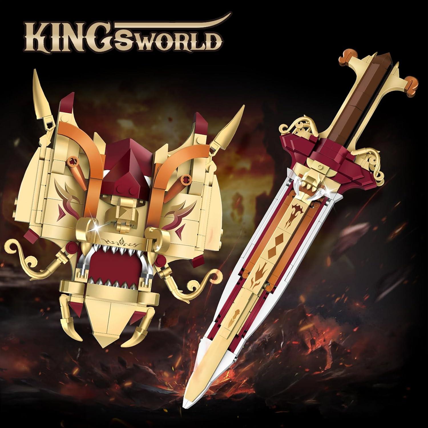 Juego de Bloques Espada Rey Arturo Finger Rock 502 PCS