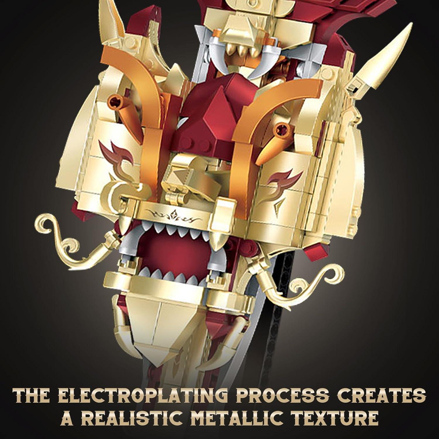 Juego de Bloques Espada Rey Arturo Finger Rock 502 PCS