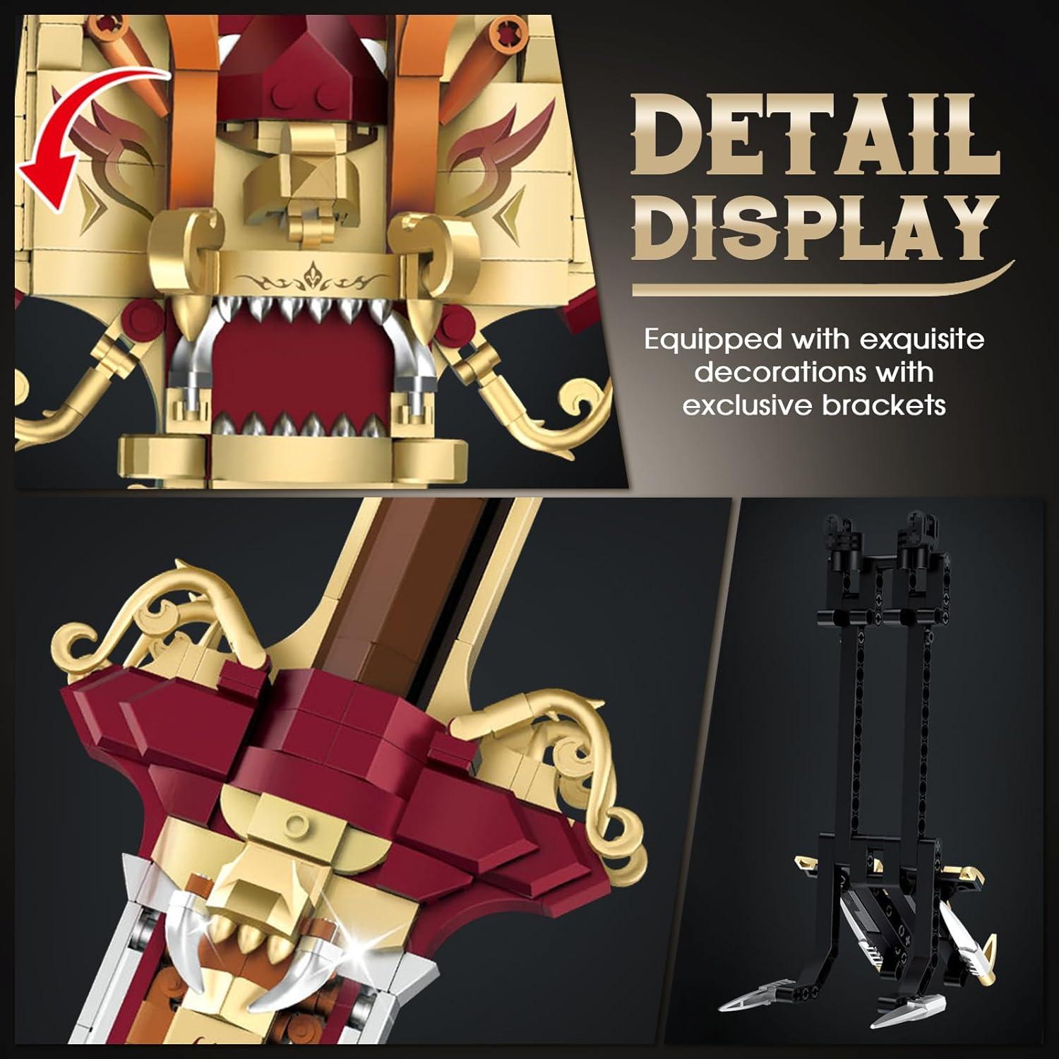 Juego de Bloques Espada Rey Arturo Finger Rock 502 PCS