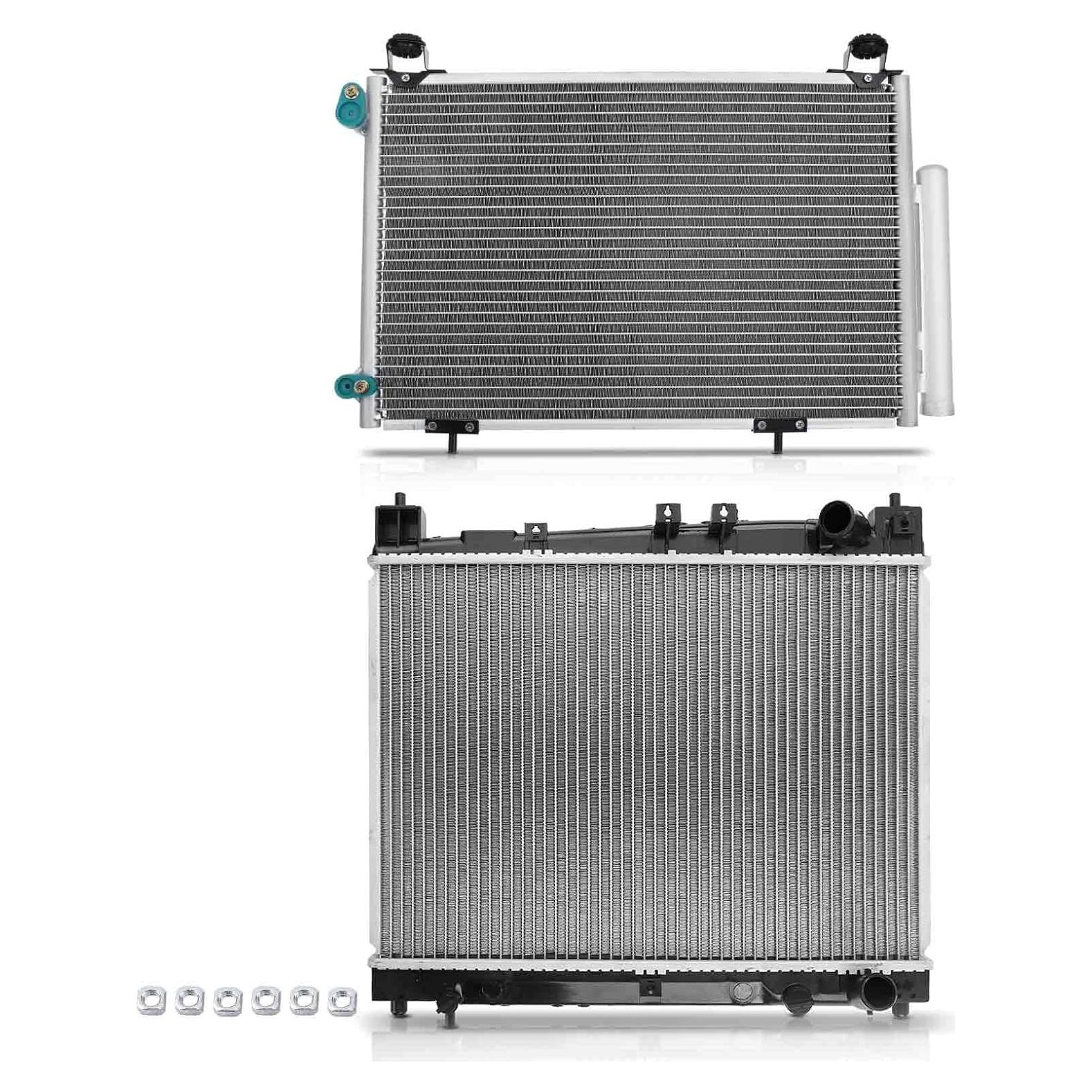 Kit Radiador y Condensador A-Premium Toyota Echo 2003-2005