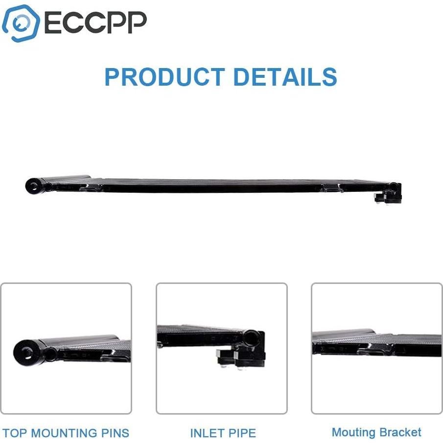 Condensador A/C ECCPP CU3396 para Toyota y Lexus 2007-2016