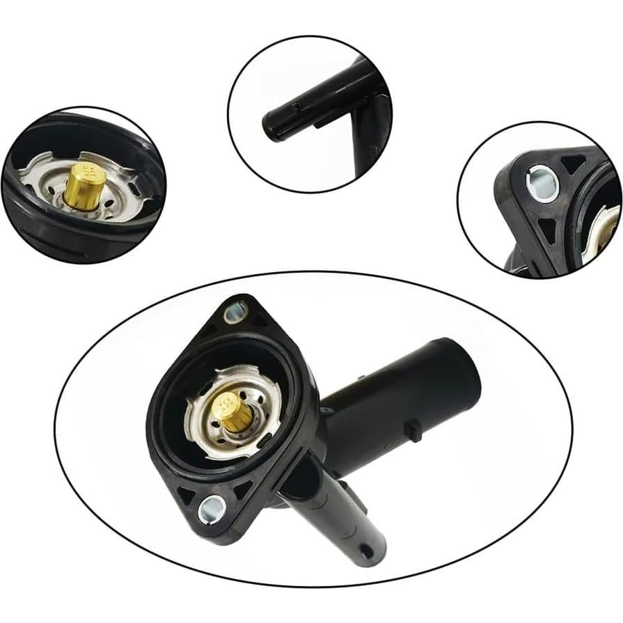 Carcasa de termostato Forlevlaep para Lexus y Toyota 2021-2022