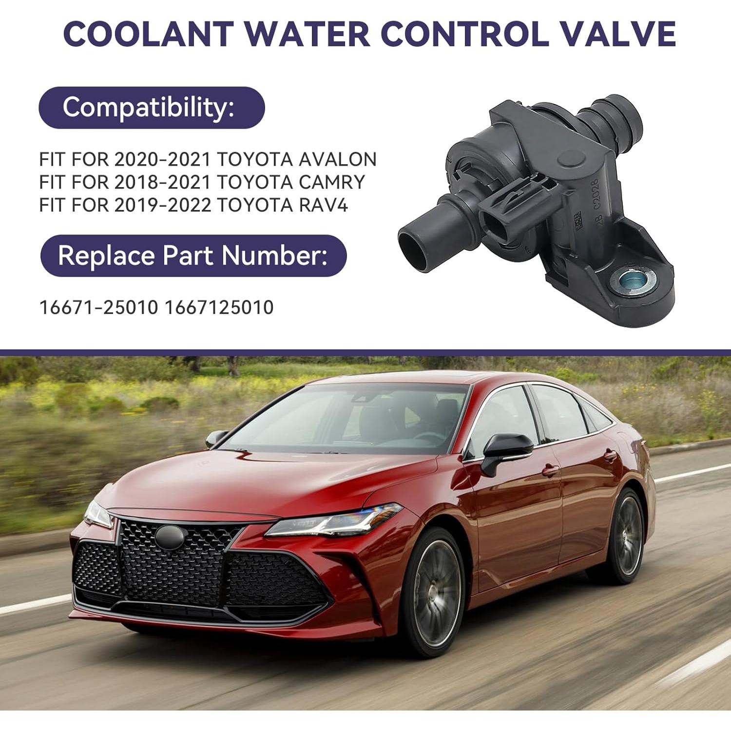 Válvula de Control de Agua Refrigerante Tivora 16671-25010