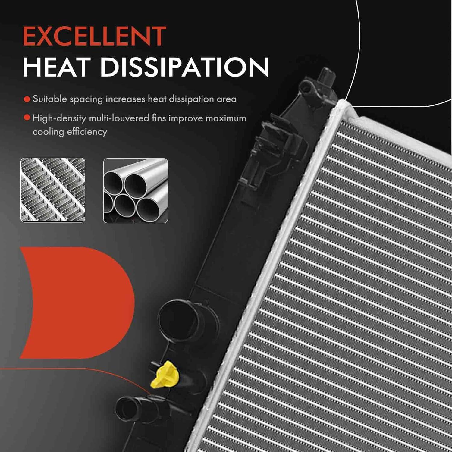 Radiador de Refrigerante A-Premium para Toyota/Lexus 2020-2021