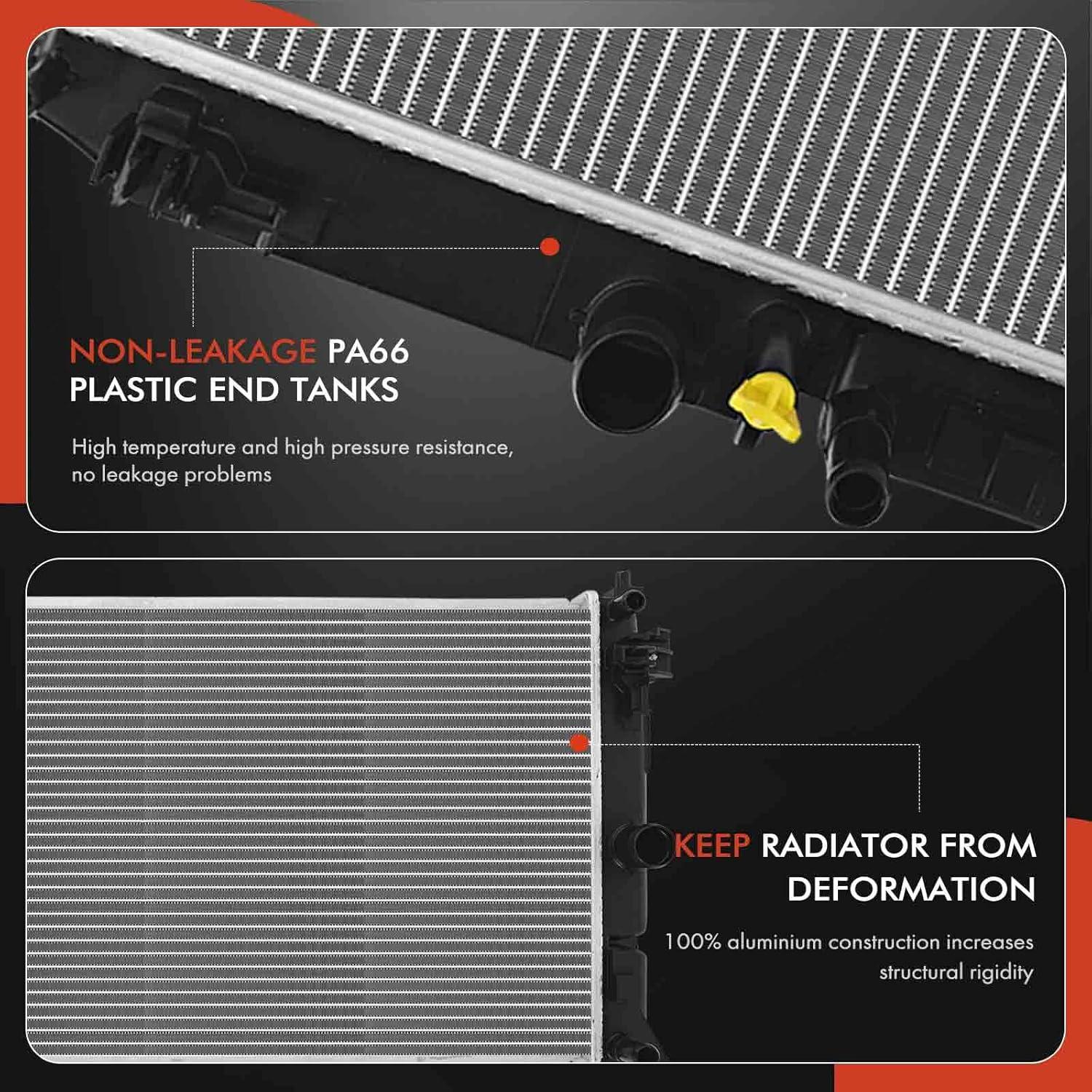 Radiador de Refrigerante A-Premium para Toyota/Lexus 2020-2021