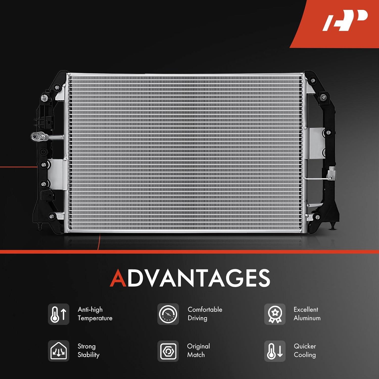 Condensador de Aire Acondicionado A-Premium Lexus ES300 Toyota Camry 1997-2001