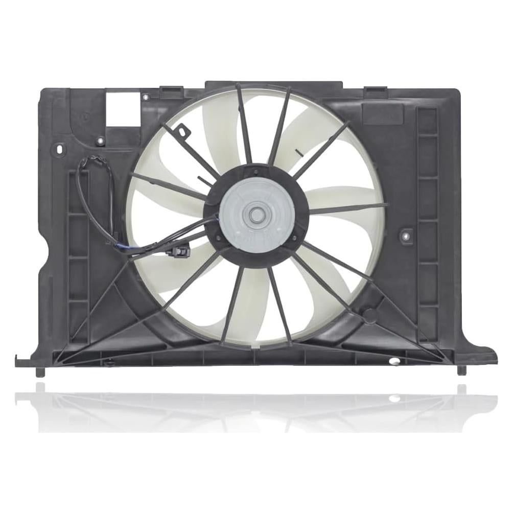 Conjunto Ventilador Doble Radiador y Condensador Cooling Direct Toyota Corolla 1.8L