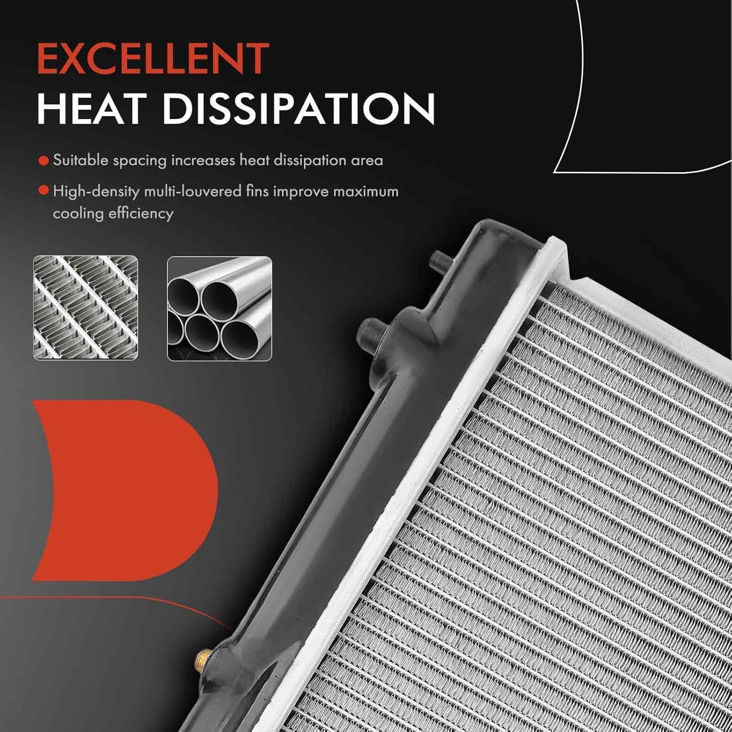 Radiador A-Premium para Toyota Celica 1994-1997 L4 1.8L