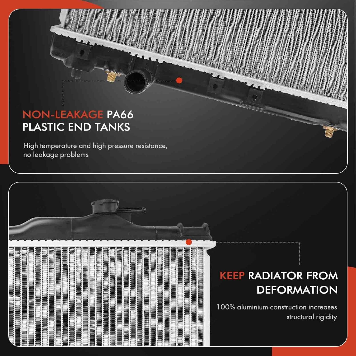 Radiador A-Premium para Toyota Celica 1994-1997 L4 1.8L