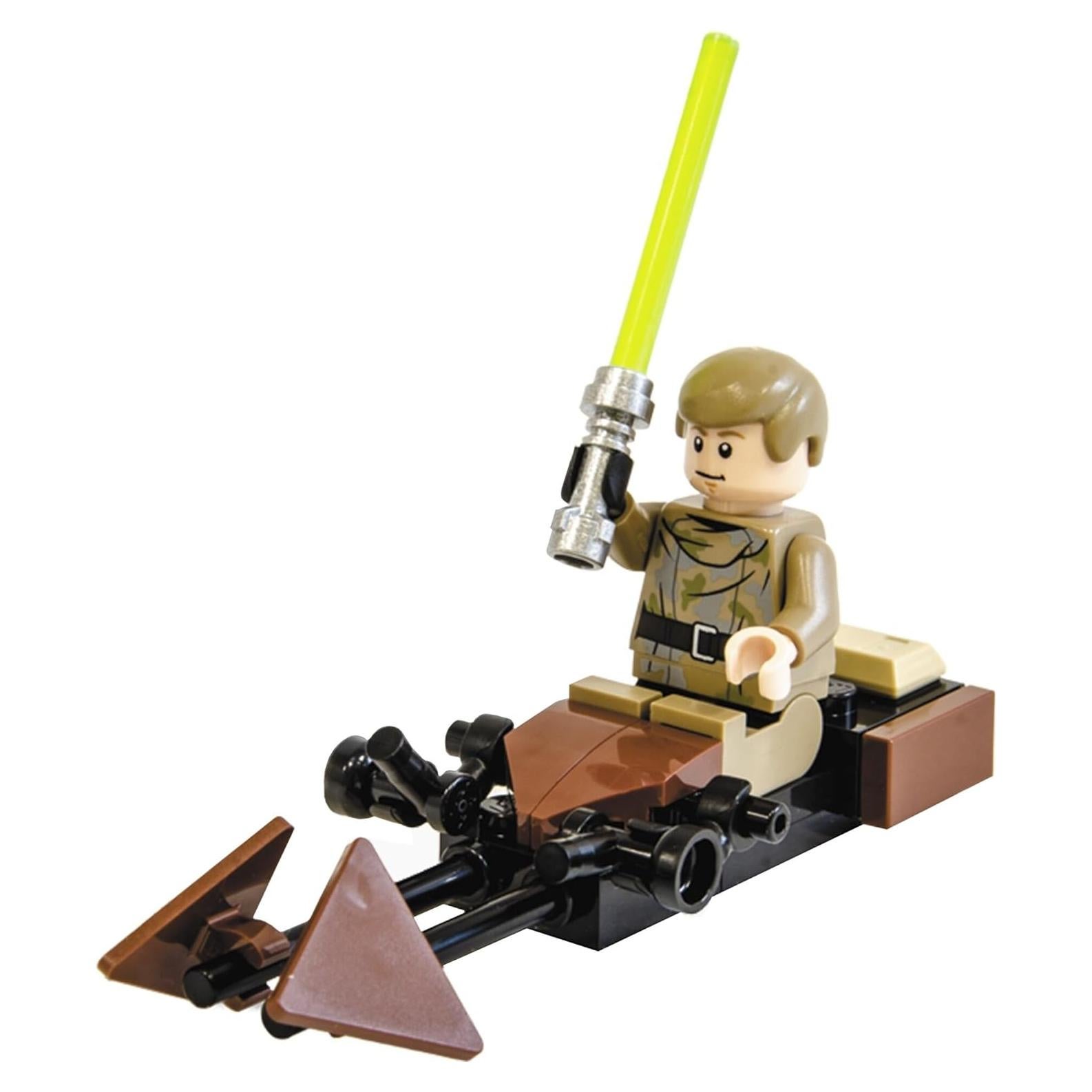 LEGO Star Wars Luke Skywalker Endor con Speeder Bike