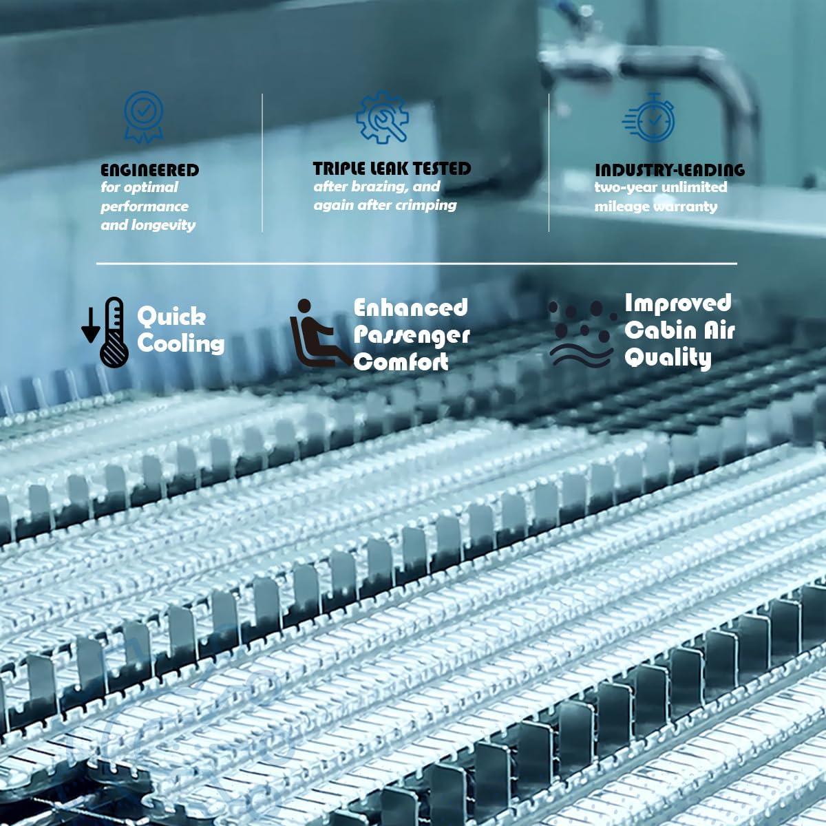 Condensador A/C RAYTEN para Toyota T100 1993-1998