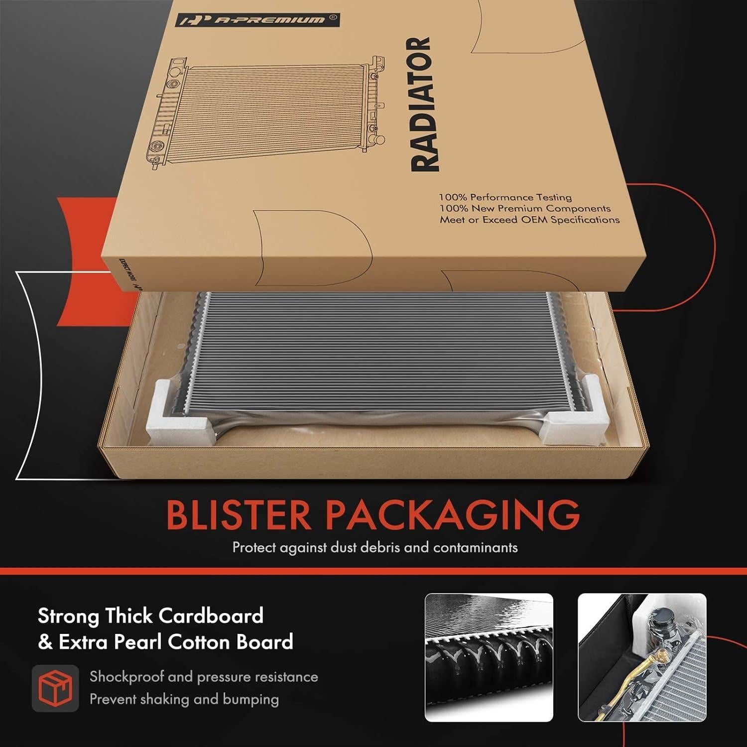 Conjunto Radiador A-Premium con Enfriador de Aceite Toyota