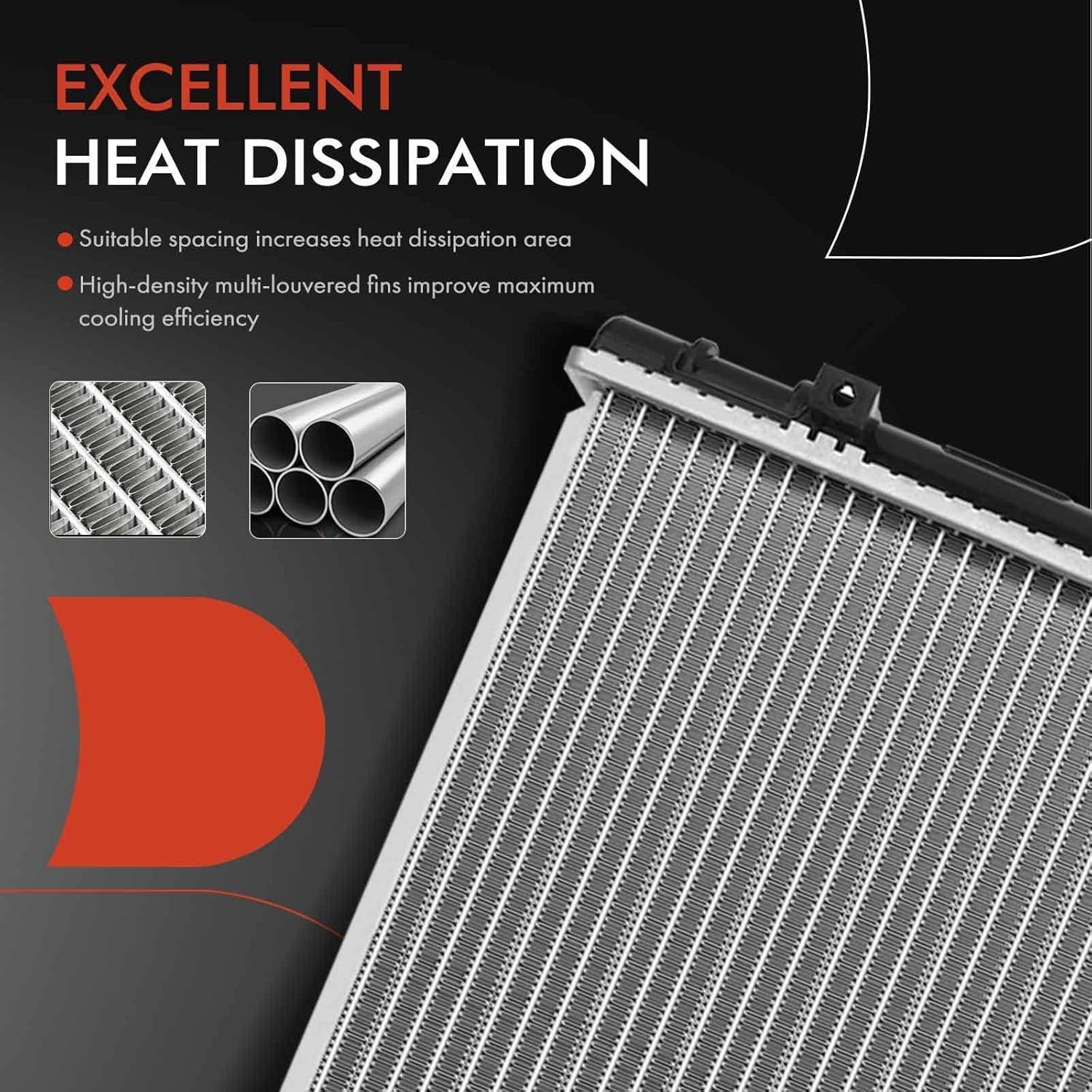 Conjunto Radiador A-Premium con Enfriador de Aceite Toyota