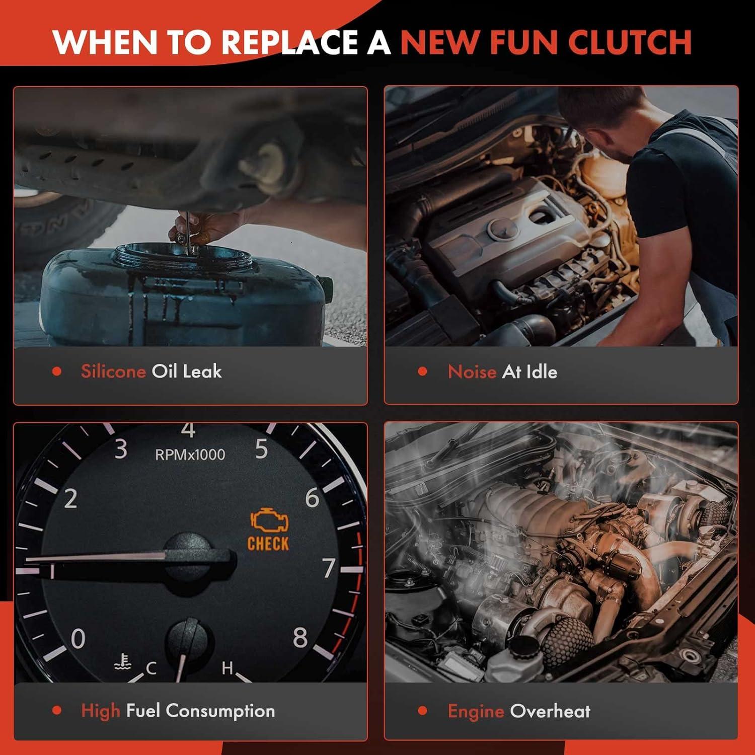 Embrague Ventilador Refrigeración A-Premium Toyota 4Runner 2003-2009