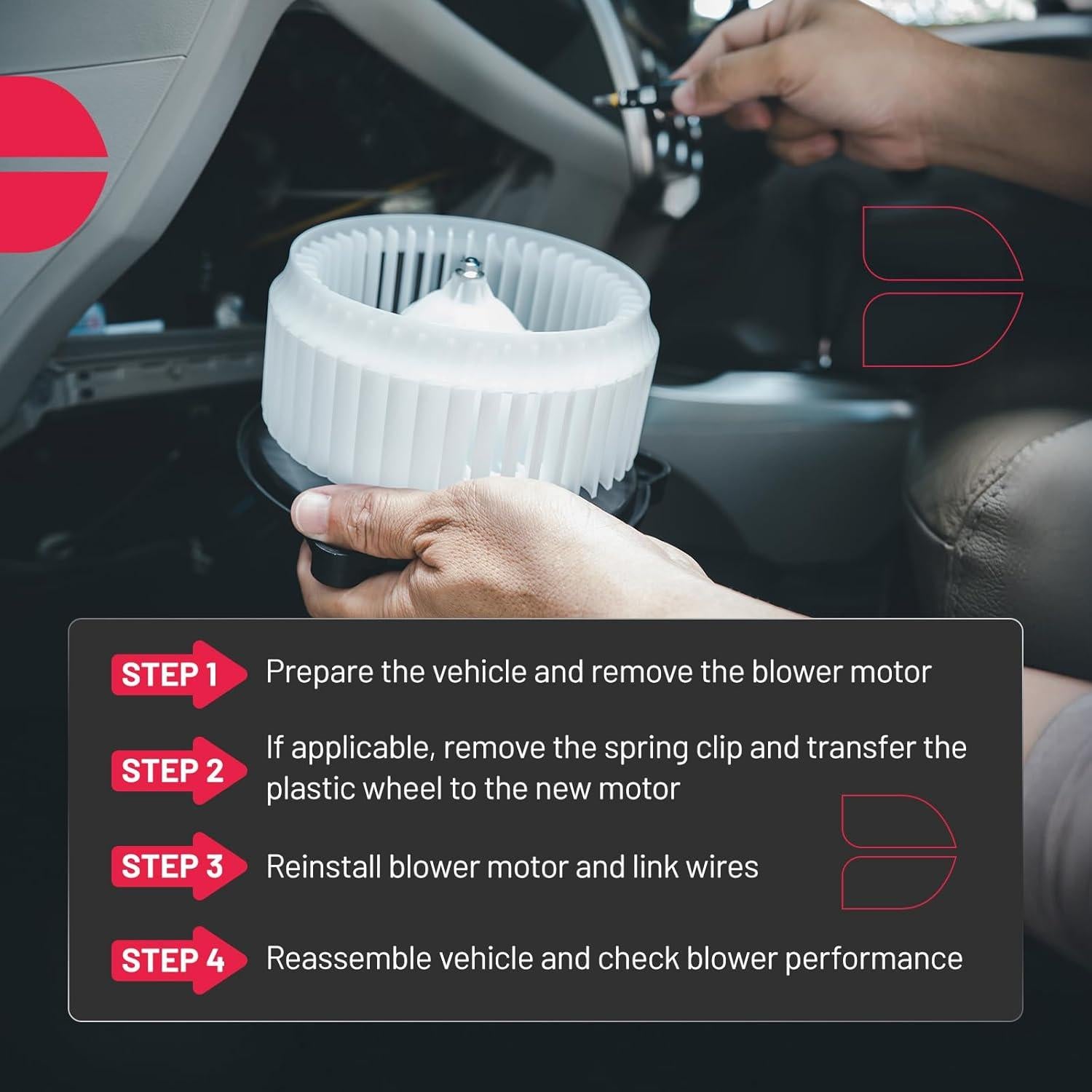 Motor de Ventilador de Calefacción BDFHYK para Toyota 1997-2003