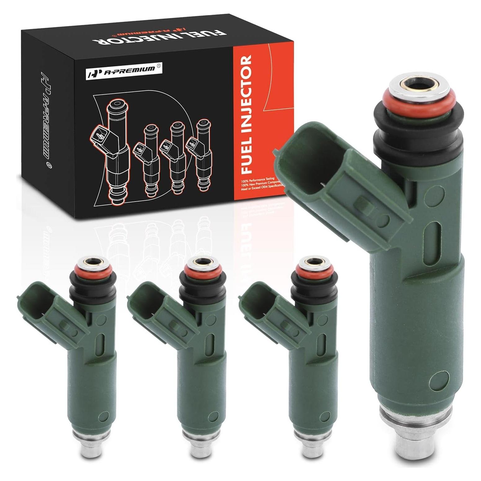 Inyectores de Combustible A-Premium para Toyota y Chevrolet, Juego de 4