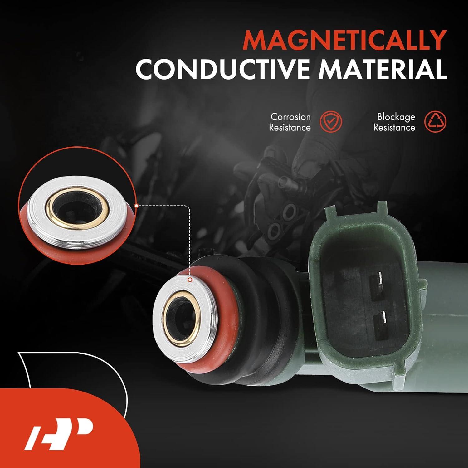 Inyectores de Combustible A-Premium para Toyota y Chevrolet, Juego de 4