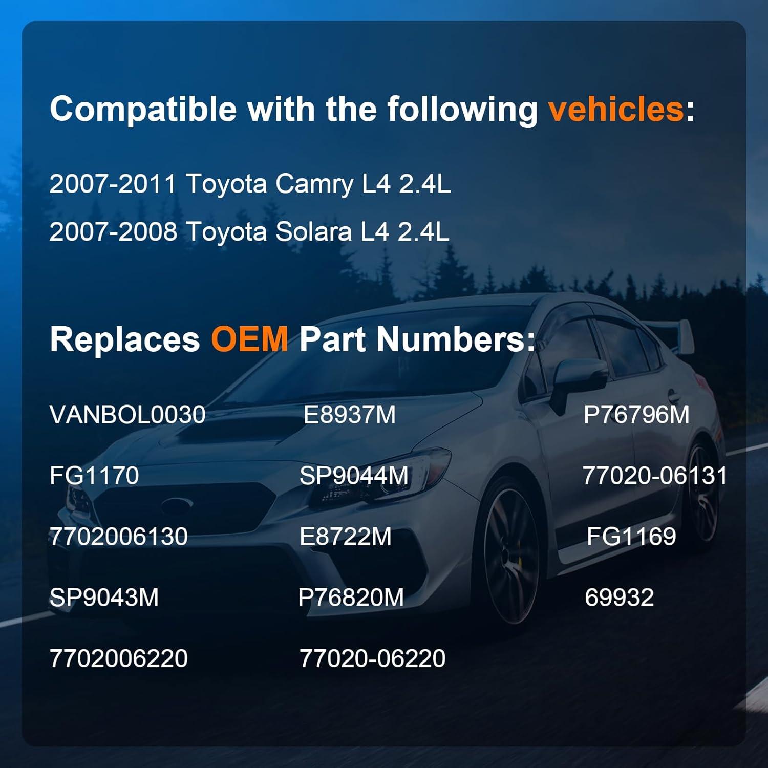 Bomba de Combustible Eléctrica OGATOO para Toyota Camry 2.4L 2.5L