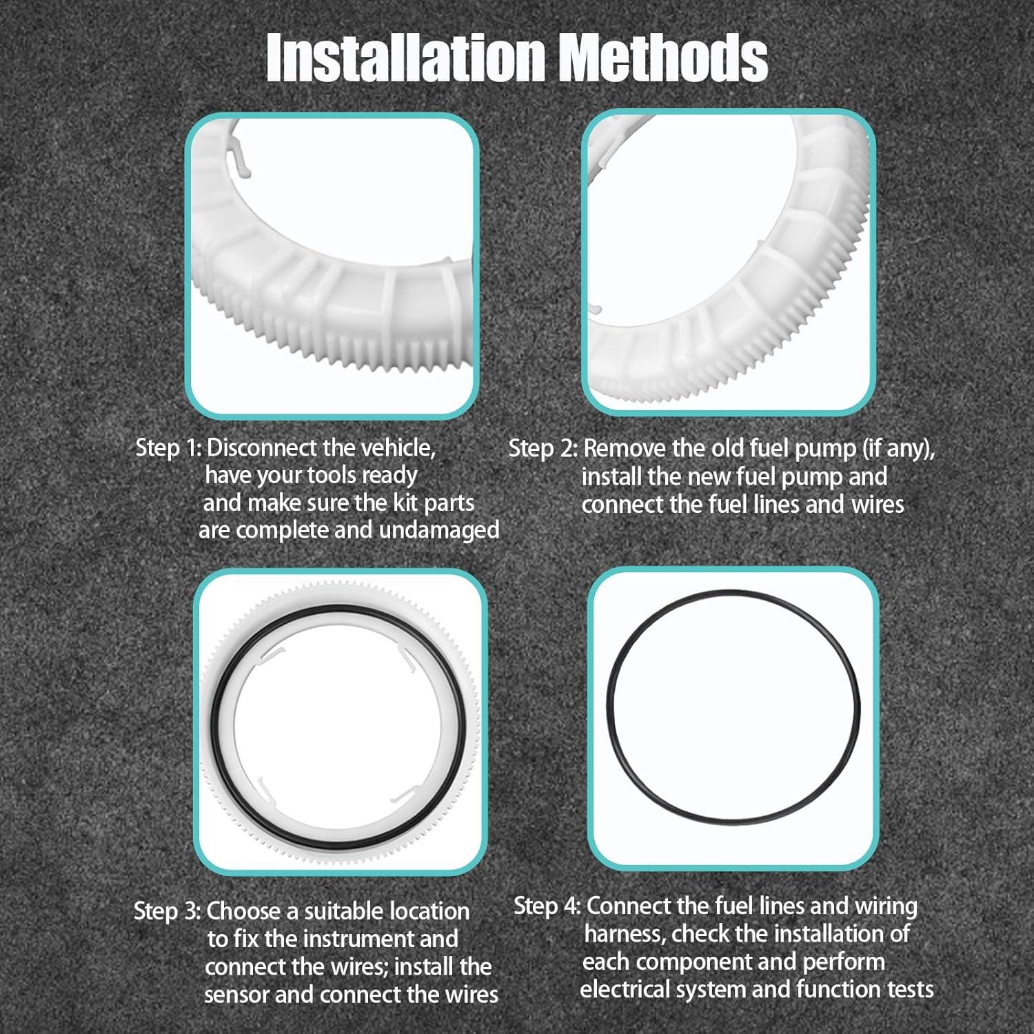 Anillo de retención y sello de bomba de combustible Standwme