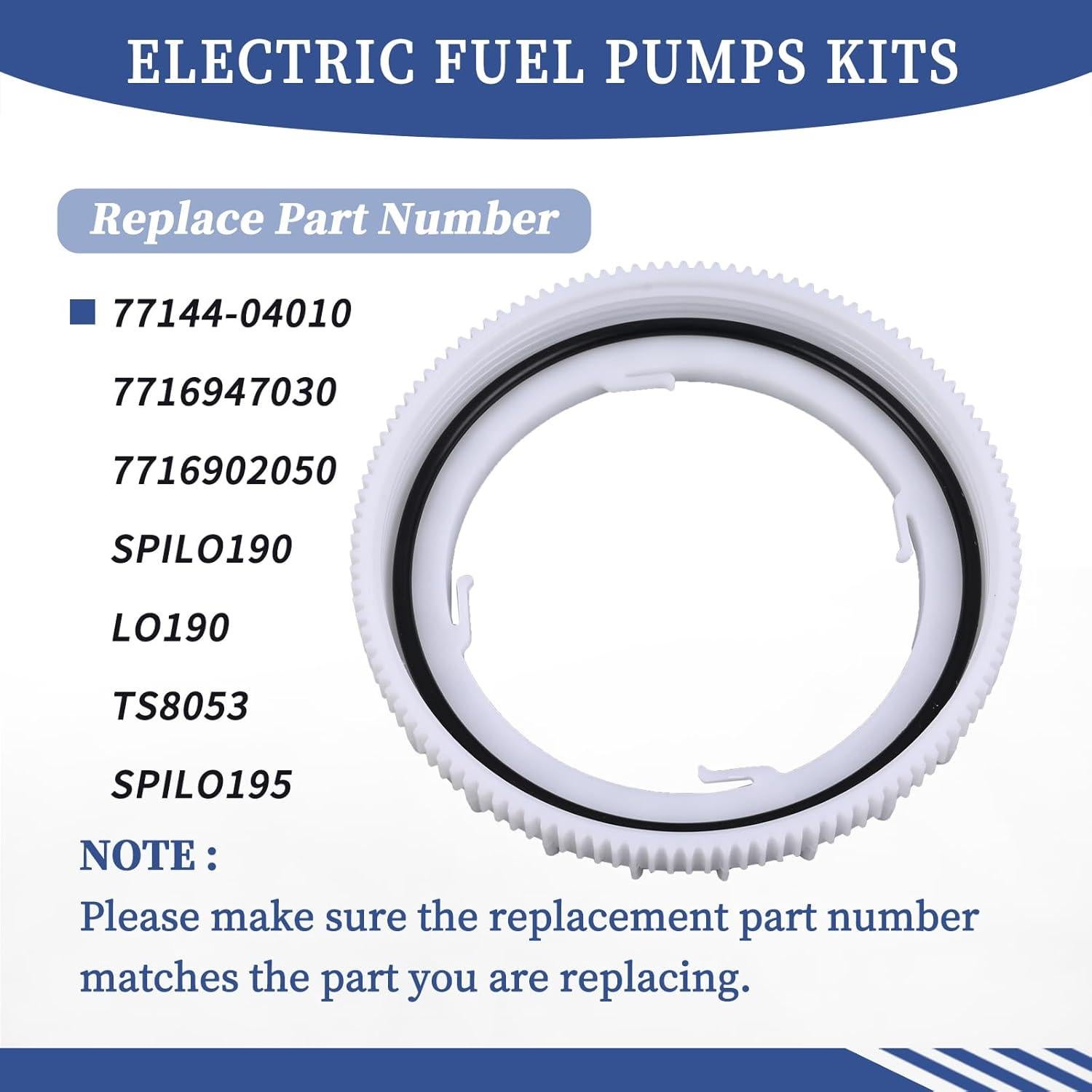 Anillo de Retención y Sello de Bomba de Combustible Getfarway