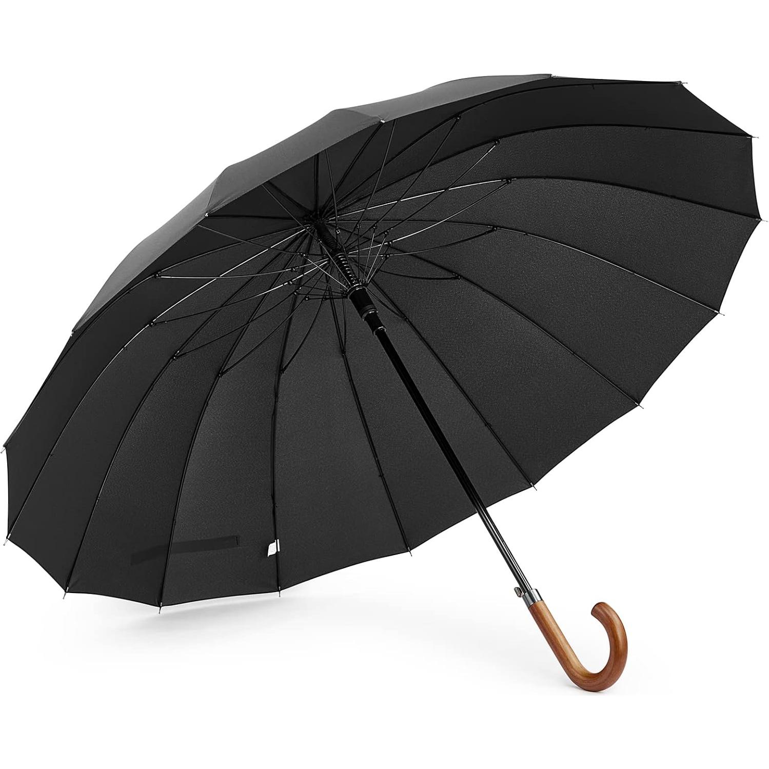 Paraguas Grande G4Free Automático 137 cm a Prueba de Viento