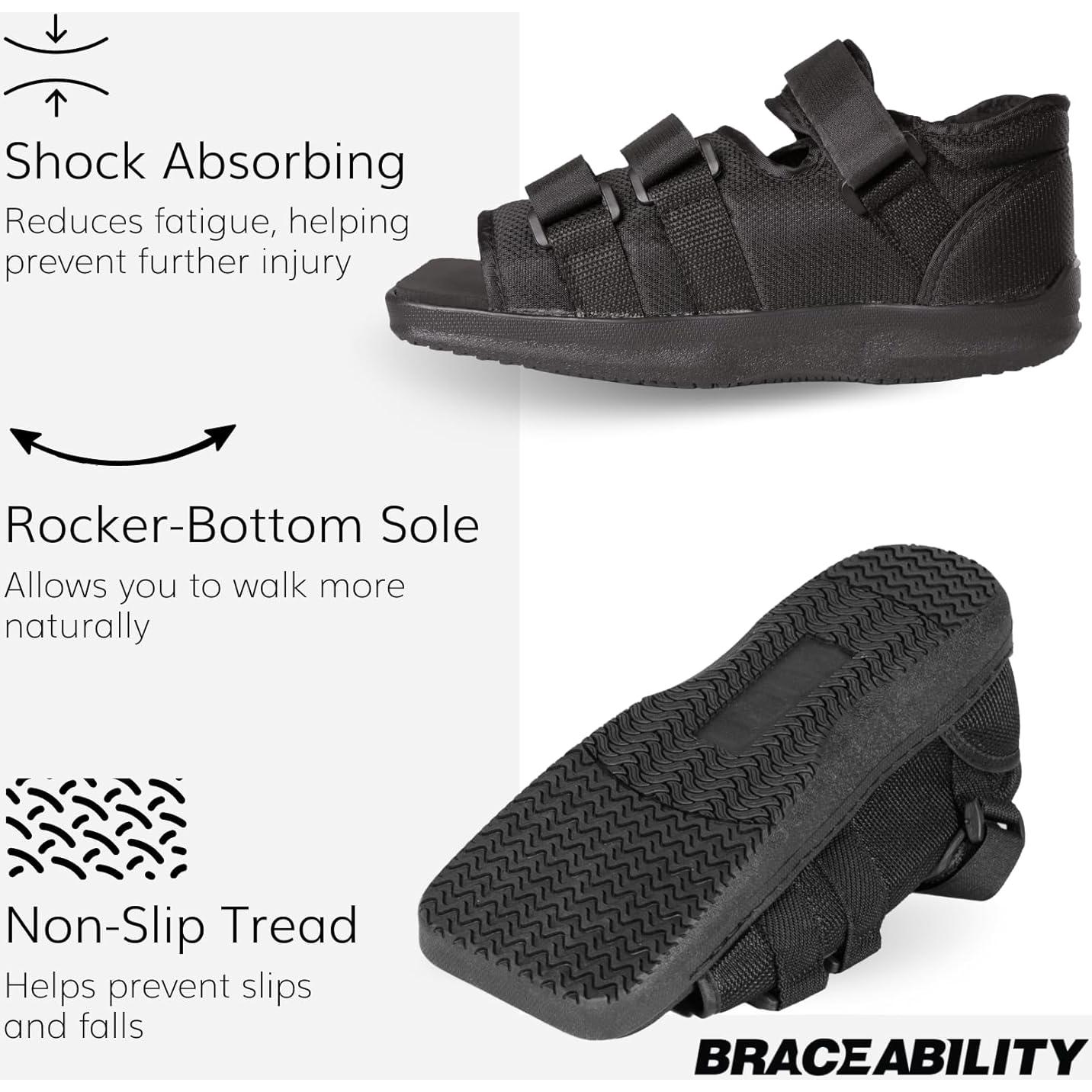 Zapato Postoperatorio Ortopédico BraceAbility Femenino S