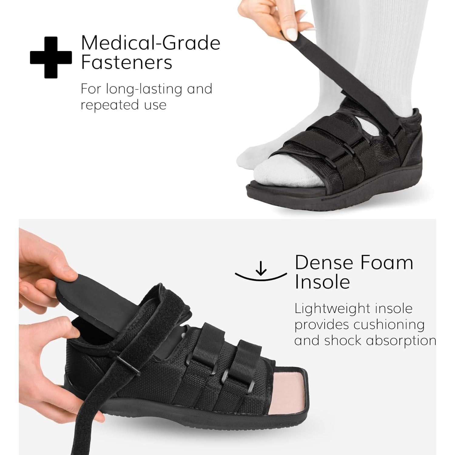 Zapato Postoperatorio Ortopédico BraceAbility Femenino S
