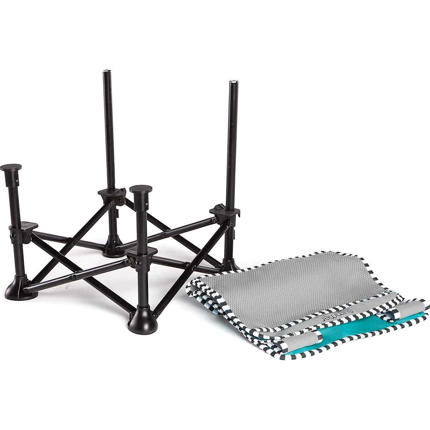 Silla Aumentadora Portátil Bright Starts Pop 'N Sit Aqua