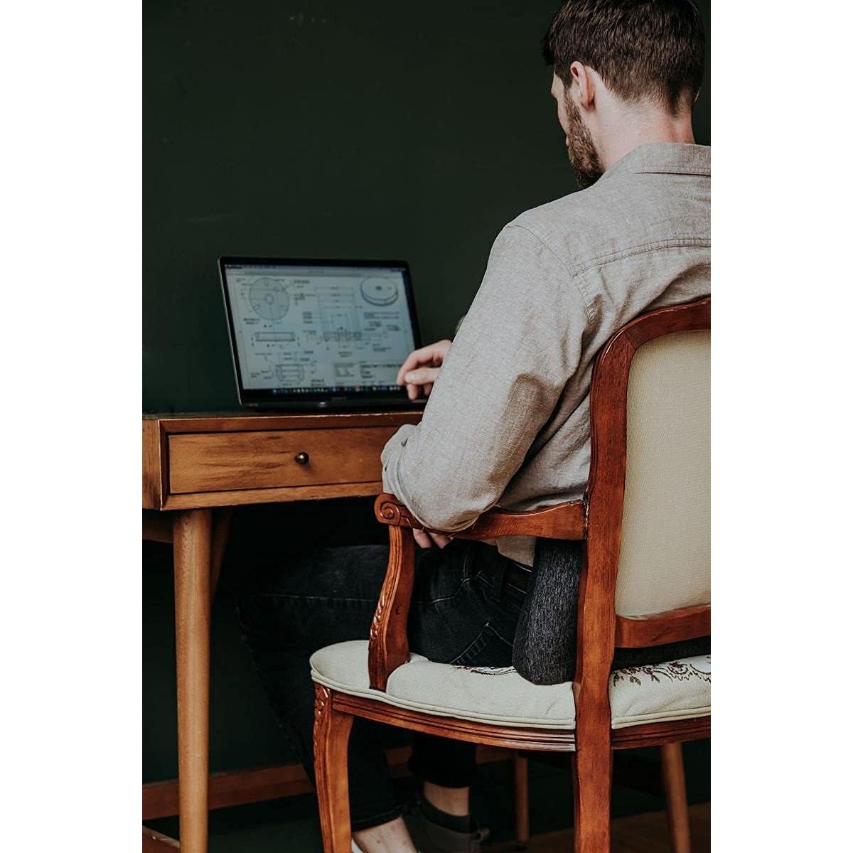 Almohada Contorneada para Cuello y Espalda Spry - 40x12 cm