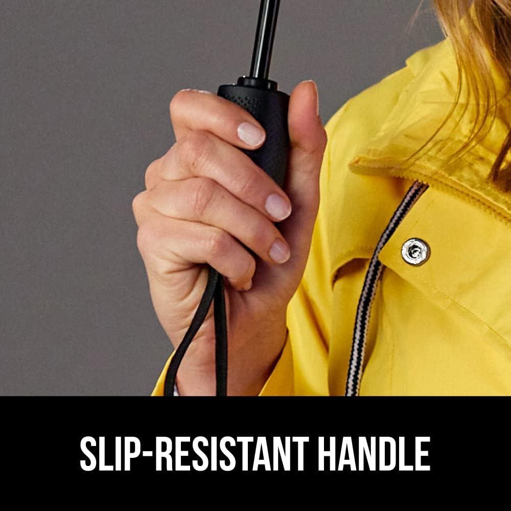 Paraguas Compacto Gorilla Grip Automático Resistente al Viento