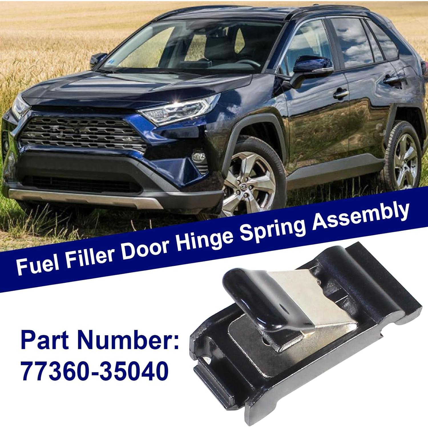 Clip de resorte de puerta de combustible ZNB 77360-35040