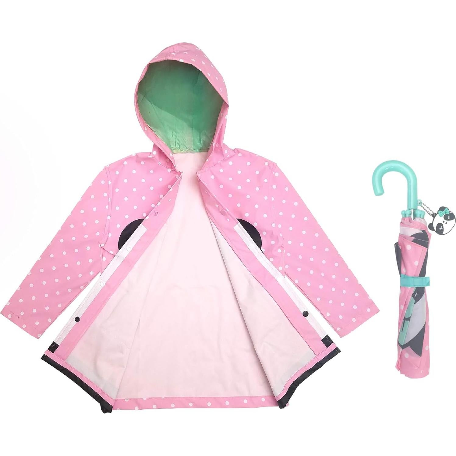 Paraguas y Chaqueta de Lluvia Addie & Tate Unicornio 3-10 Años